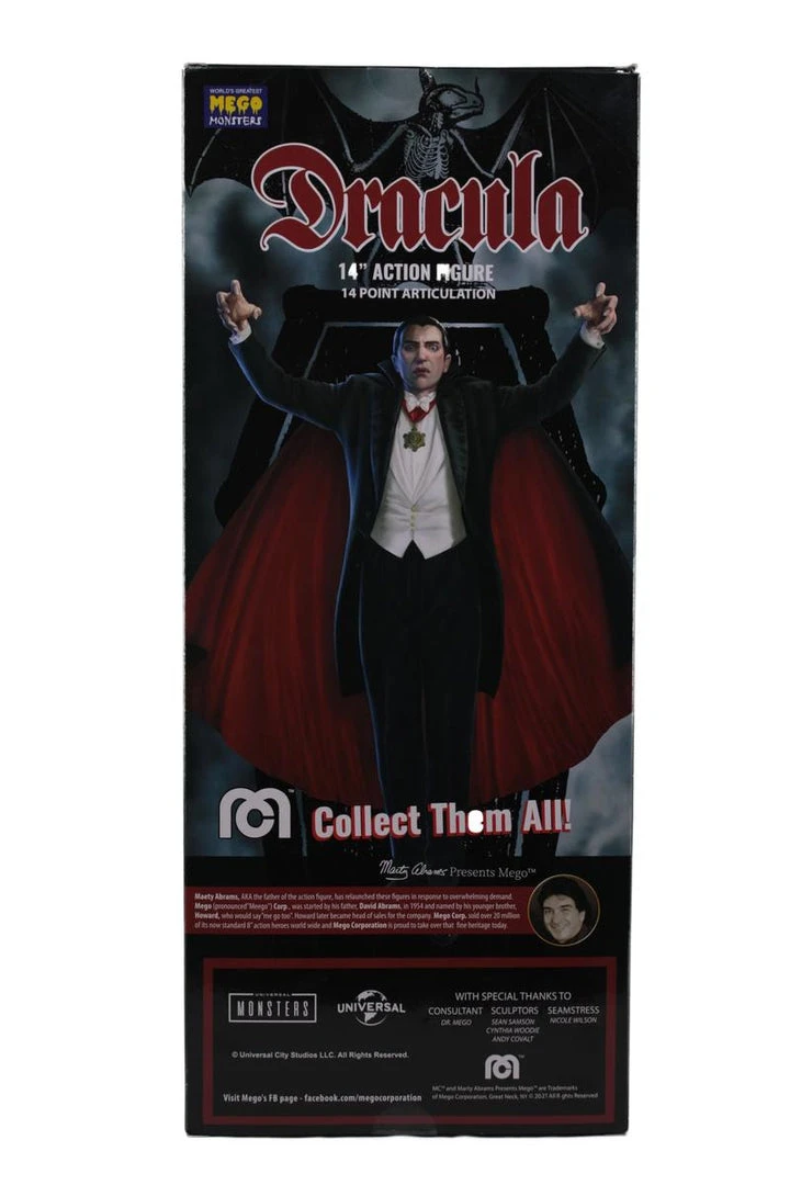 Mego Horror Dracula 14" Action Figure All Mego 4 Mego Horror Dracula 14" Action Figure All Mego