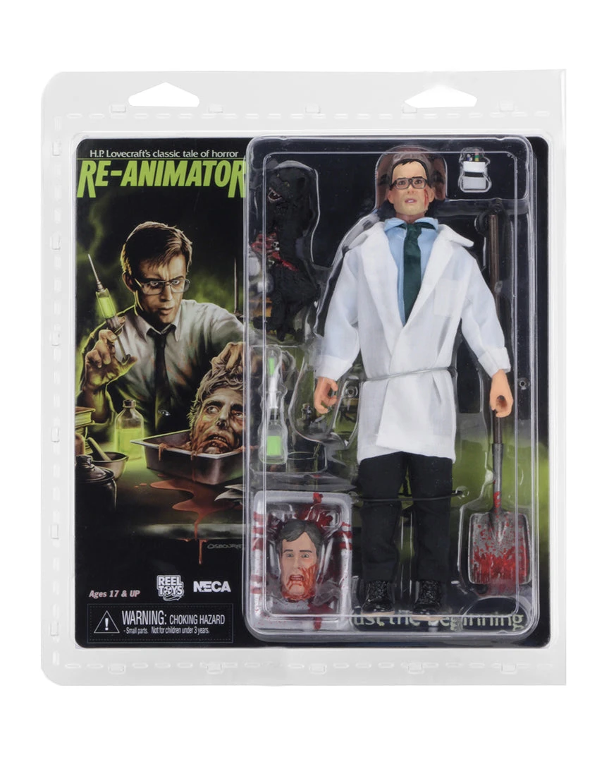 NECA - Re-Animator - Herbert West 8" Clothed Action Figure 8 NECA - Re-Animator - Herbert West 8" Clothed Action Figure