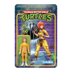 Super 7 Teenage Mutant Ninja Turtles ReAction Figure - April O'Neil