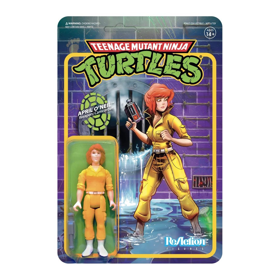 Super 7 Teenage Mutant Ninja Turtles ReAction Figure - April O'Neil 3 Super 7 Teenage Mutant Ninja Turtles ReAction Figure - April O'Neil