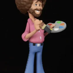 NECA - Toony Classics Bob Ross & Peapod 6