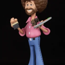 NECA - Toony Classics Bob Ross & Peapod 6