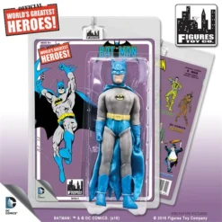Figures Toy Company DC Comics - Batman (Retro 4 New Head Sculpt) 8