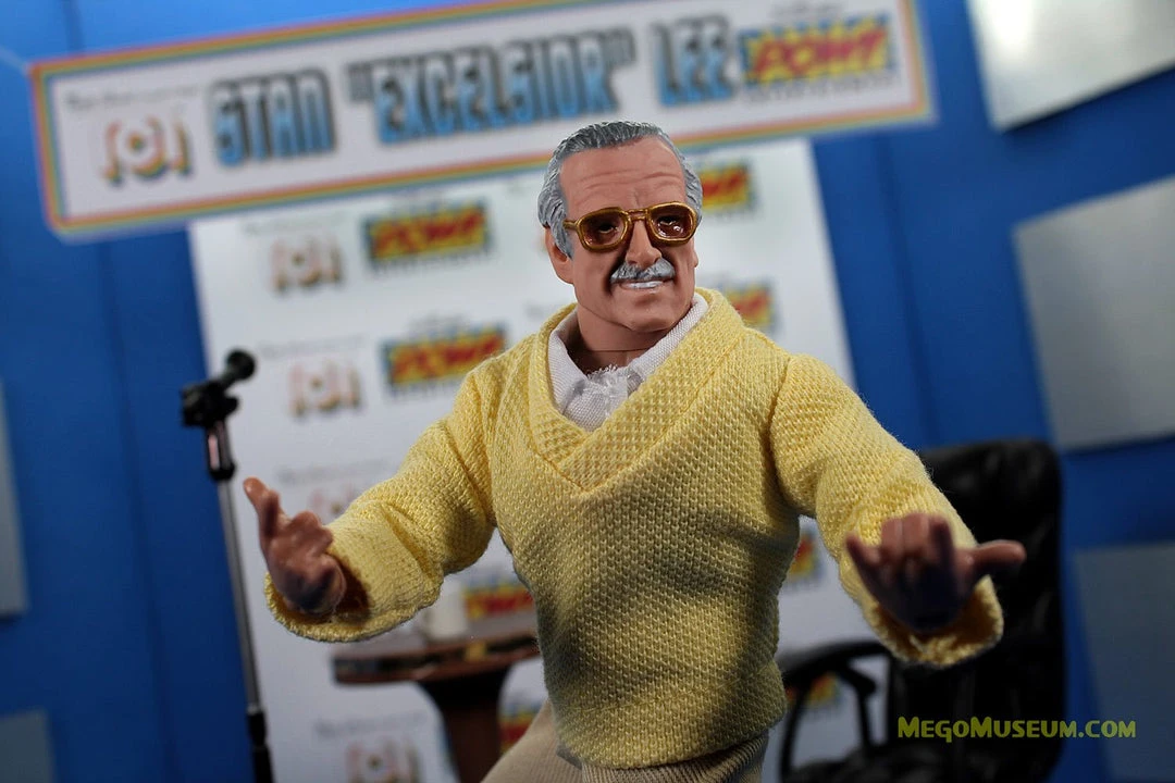 Damaged Package Mego Legends Wave 12 - Stan Lee Web Hands 8" Action Figure Clearance Damaged Package 6 Damaged Package Mego Legends Wave 12 - Stan Lee Web Hands 8" Action Figure Clearance Damaged Package