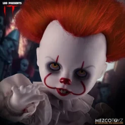 Mezco Toyz LDD Presents: It 2017 Pennywise Doll (Pre-Order Ships Nov 2022) Mego