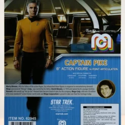 All Mego Mego Star Trek Wave 11 - Captain Pike 8" Action Figure