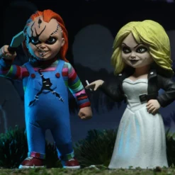 NECA - Toony Terrors Chucky & Tiffany 6" Action Figures