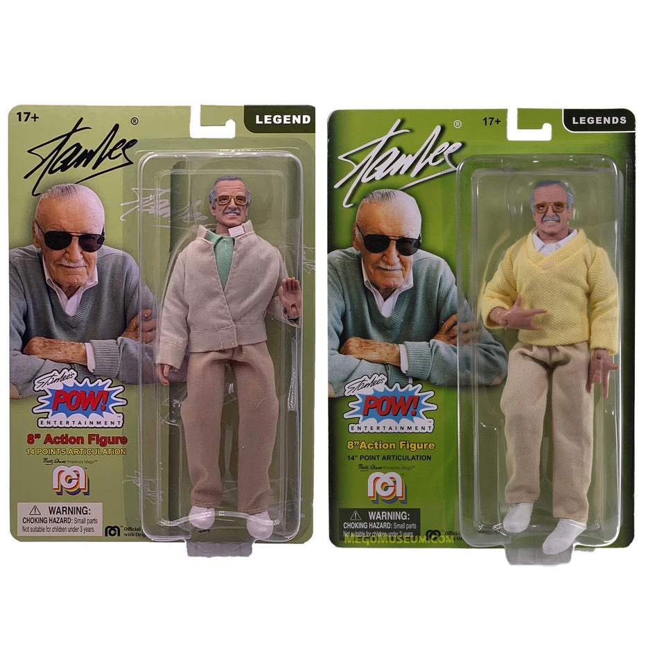 All Mego Mego Legends - Set Of 2 Stan Lee 8" Action Figures 3 All Mego Mego Legends - Set Of 2 Stan Lee 8" Action Figures