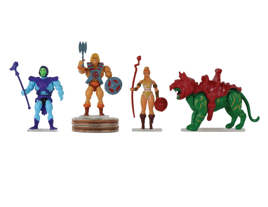 World's Smallest Masters Of The Universe Skeletor Micro Action Figure 4 World's Smallest Masters Of The Universe Skeletor Micro Action Figure