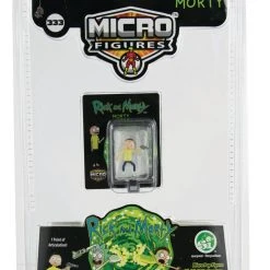 World's Smallest Rick And Morty Set Of 3 Micro Action Figures