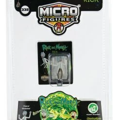 World's Smallest Rick And Morty Set Of 3 Micro Action Figures