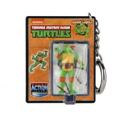 World's Smallest Teenage Mutant Ninja Turtles Michelangelo Micro Action Figure