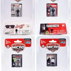 World's Smallest MEGO Horror Set Of 4 Micro Action Figures