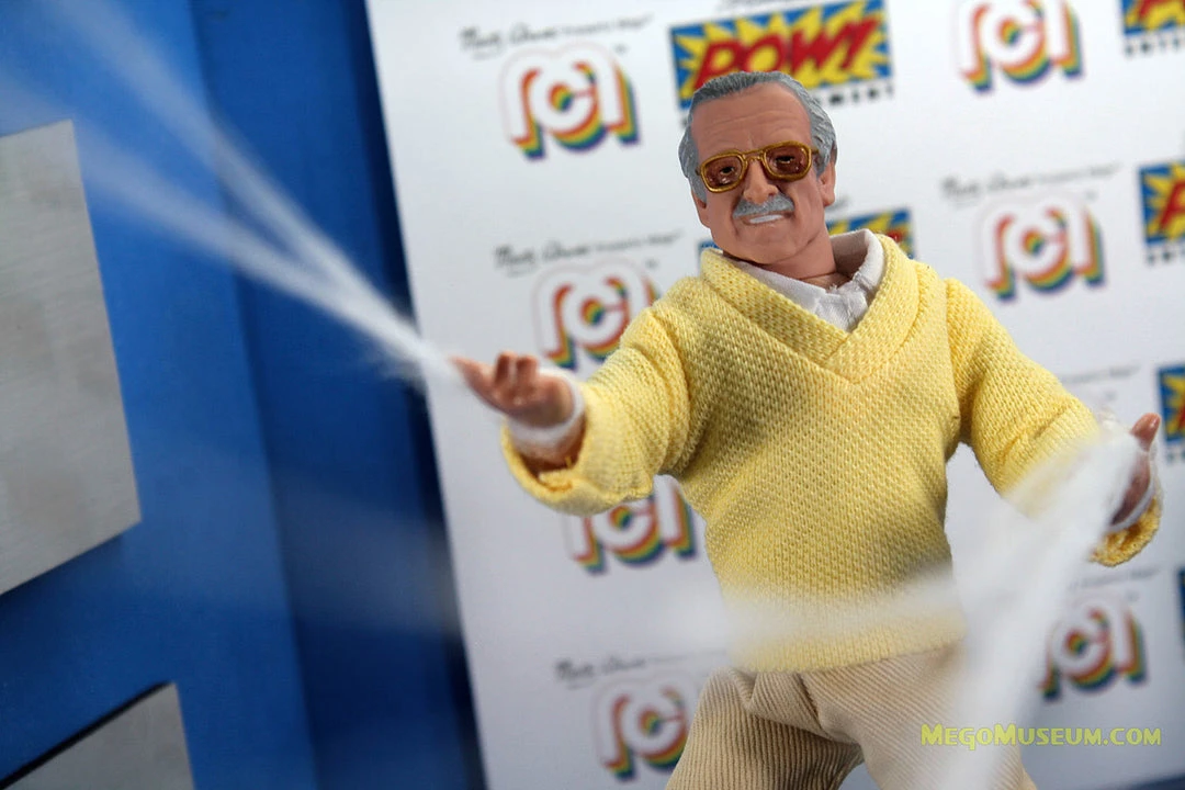 Mego Legends Wave 12 - Stan Lee Web Hands 8" Action Figure All Mego 7 Mego Legends Wave 12 - Stan Lee Web Hands 8" Action Figure All Mego