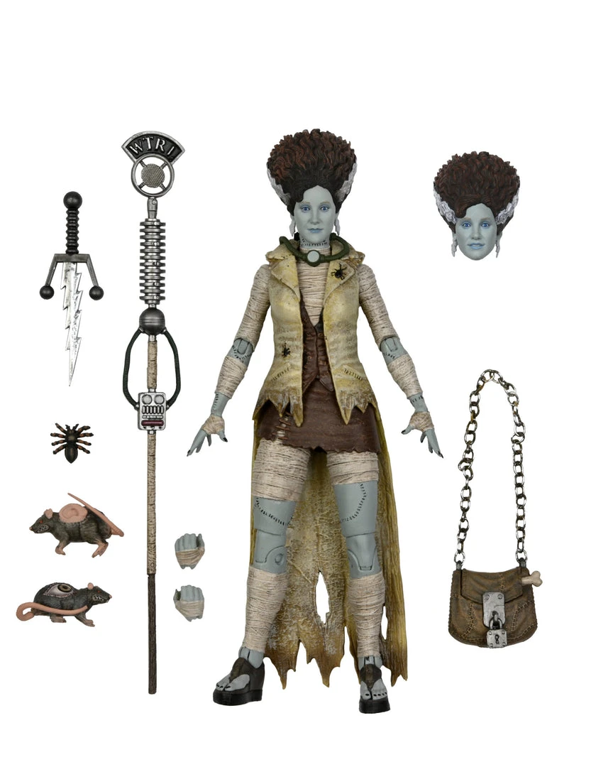 Mego NECA - Universal Monsters X TMNT - Ultimate April As The Bride 7" Action Figure (Pre-Order Ships October) 4 Mego NECA - Universal Monsters X TMNT - Ultimate April As The Bride 7" Action Figure (Pre-Order Ships October)