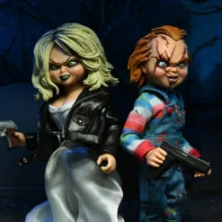 8" Clothed Action Figure NECA - Bride Of Chucky - Chucky & Tiffany 2-Pack 5.5" Clothed Action Figures