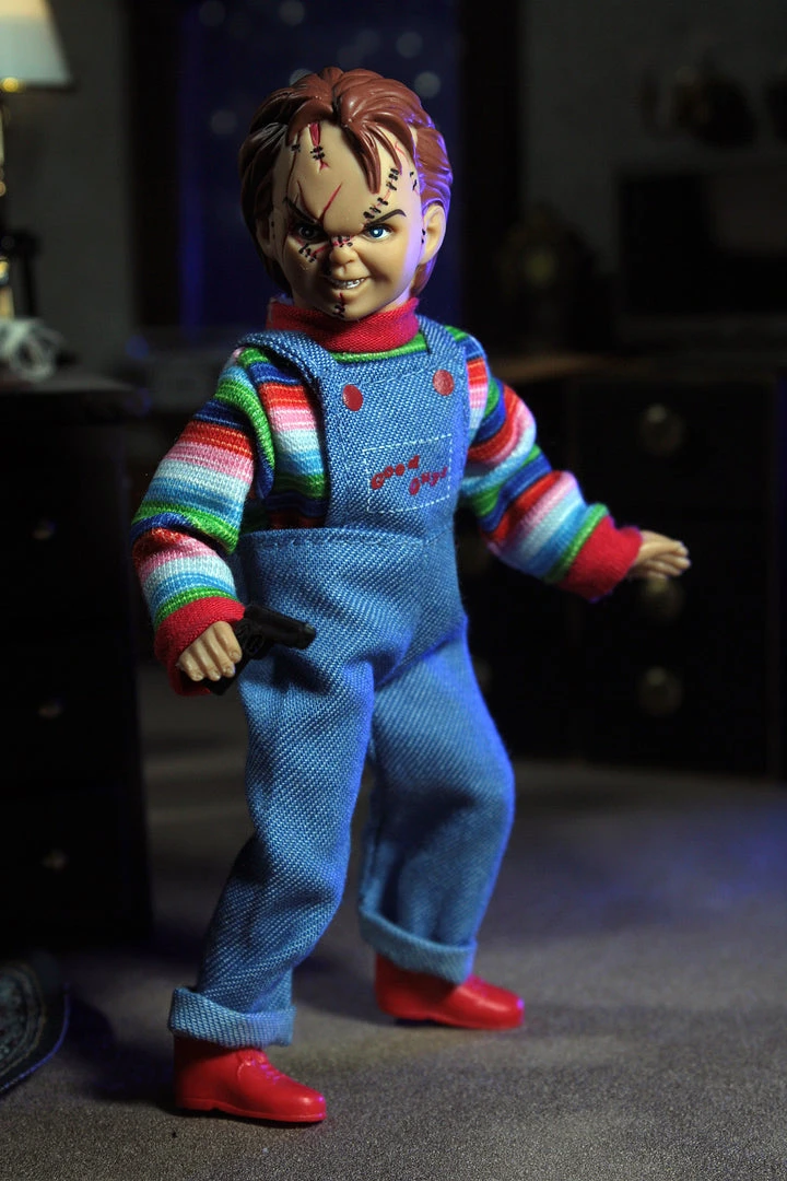 Damaged Package Mego Horror Wave 14 - Chucky 8" Action Figure 5 Damaged Package Mego Horror Wave 14 - Chucky 8" Action Figure