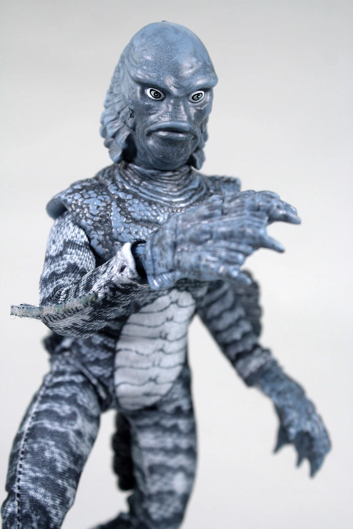 Clearance Damaged Package Damaged Package Mego Horror Wave 14 - B&W Creature From The Black Lagoon 8" Action Figure 15 Clearance Damaged Package Damaged Package Mego Horror Wave 14 - B&W Creature From The Black Lagoon 8" Action Figure