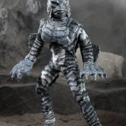 Clearance Damaged Package Damaged Package Mego Horror Wave 14 - B&W Creature From The Black Lagoon 8" Action Figure