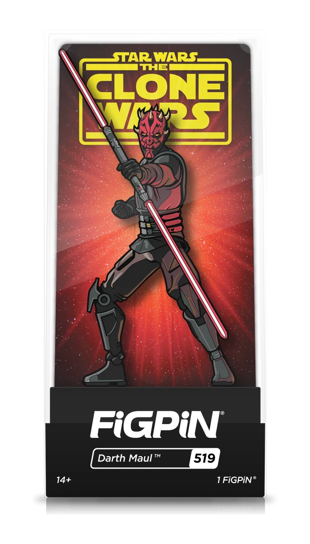 FiGPiN Star Wars Clone Wars - Darth Maul #519 6 FiGPiN Star Wars Clone Wars - Darth Maul #519