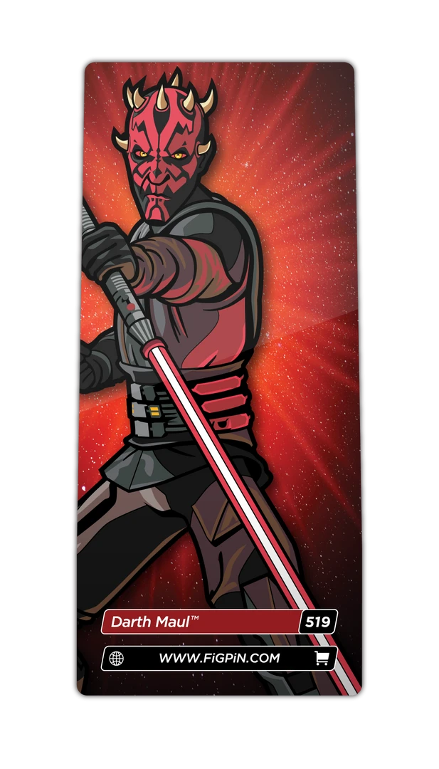 FiGPiN Star Wars Clone Wars - Darth Maul #519 5 FiGPiN Star Wars Clone Wars - Darth Maul #519