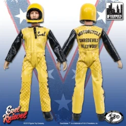 Figures Toy Company Evel Knievel (Black And Yellow Jumpsuit) 8