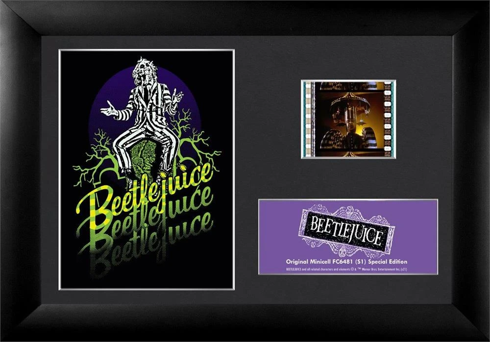 Film Cells LTD. Beetlejuice Mini Cell Film Cell Presentation 3 Film Cells LTD. Beetlejuice Mini Cell Film Cell Presentation