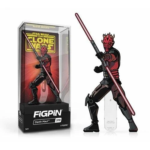 FiGPiN Star Wars Clone Wars - Darth Maul #519 3 FiGPiN Star Wars Clone Wars - Darth Maul #519