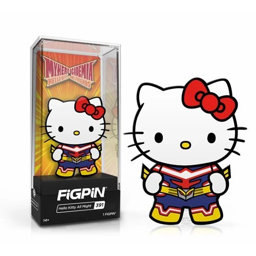 FiGPiN My Hero Academia - Sanrio Hello Kitty All Might #391 3 FiGPiN My Hero Academia - Sanrio Hello Kitty All Might #391