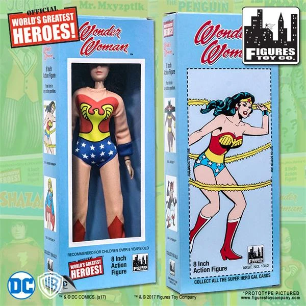 Figures Toy Company DC Comics - Wonder Woman 8" Action Figure 3 Figures Toy Company DC Comics - Wonder Woman 8" Action Figure