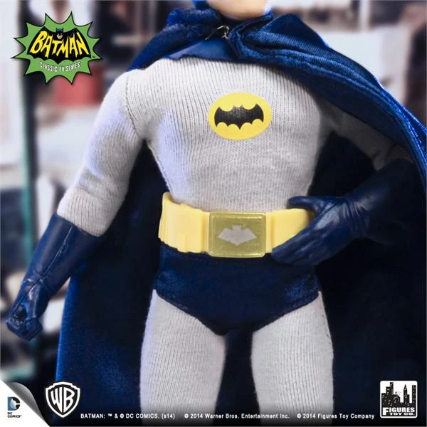 Figures Toy Company Batman Classic TV Series - Batman 8" Action Figure 6 Figures Toy Company Batman Classic TV Series - Batman 8" Action Figure