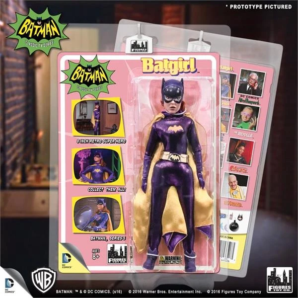 Figures Toy Company Batman Classic TV Series - Batgirl 8" Action Figure 3 Figures Toy Company Batman Classic TV Series - Batgirl 8" Action Figure