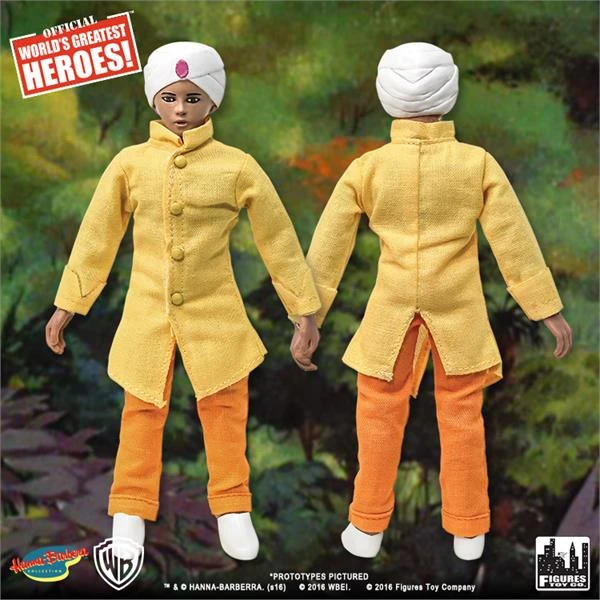 Figures Toy Company Jonny Quest - Hadji 8" Action Figure 4 Figures Toy Company Jonny Quest - Hadji 8" Action Figure