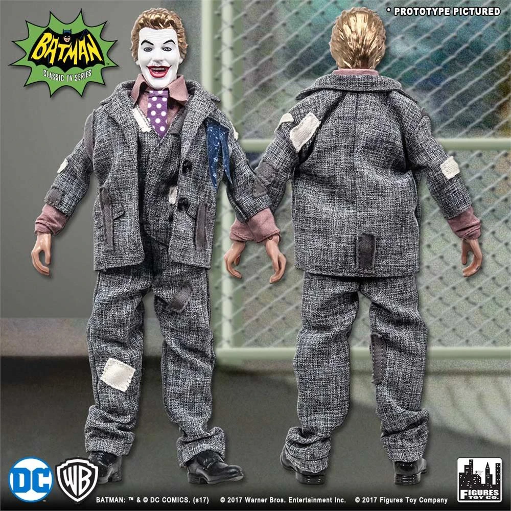 Figures Toy Company Batman Classic TV Series - The Joker Goes To School (Variant) 8" Action Figure 4 Figures Toy Company Batman Classic TV Series - The Joker Goes To School (Variant) 8" Action Figure