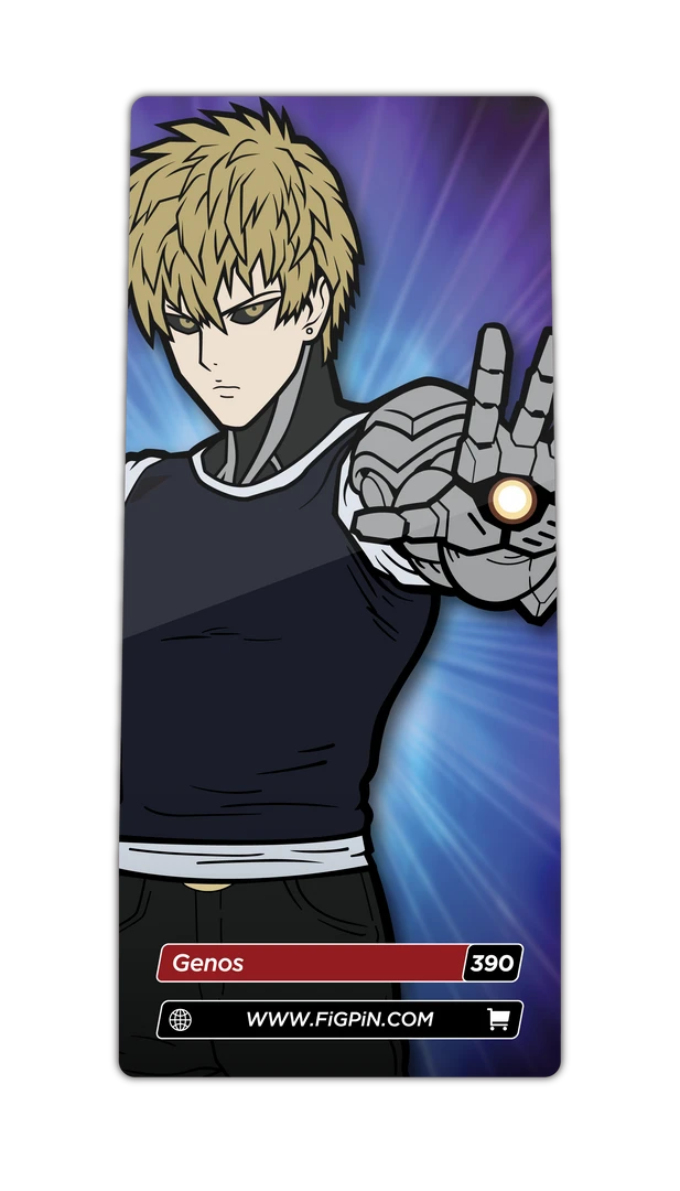 FiGPiN One Punch Man - Genos #390 6 FiGPiN One Punch Man - Genos #390