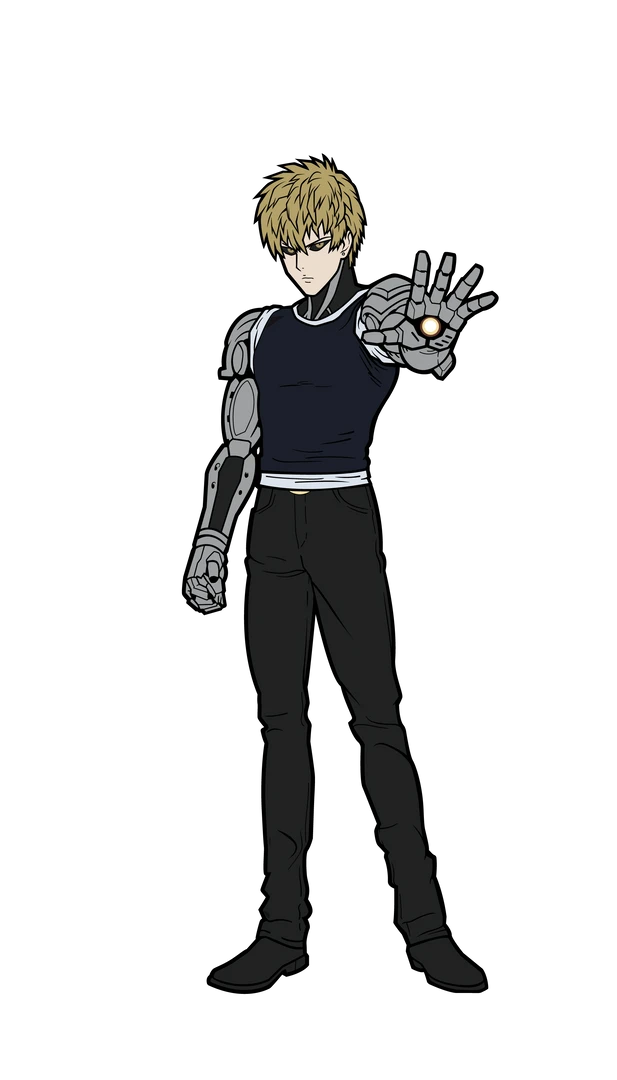 FiGPiN One Punch Man - Genos #390 4 FiGPiN One Punch Man - Genos #390