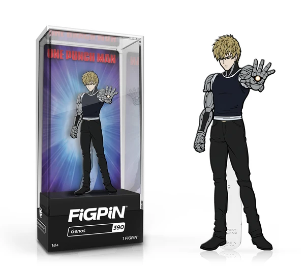 FiGPiN One Punch Man - Genos #390 3 FiGPiN One Punch Man - Genos #390