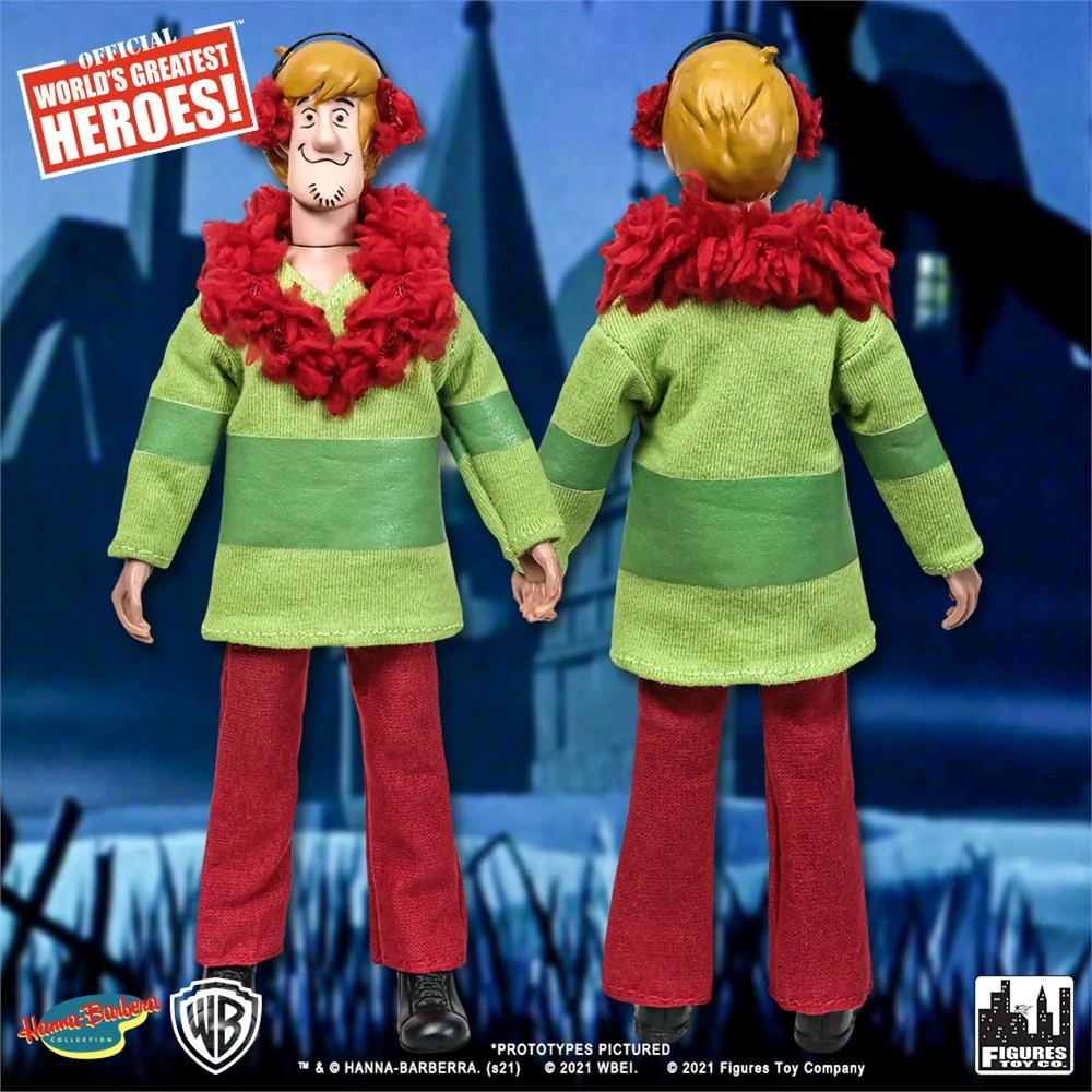 Figures Toy Company Scooby-Doo - Shaggy (Winter Variant) 8" Action Figure 4 Figures Toy Company Scooby-Doo - Shaggy (Winter Variant) 8" Action Figure