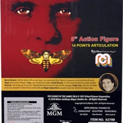 Mego Horror Wave 11 - Silence Of The Lambs - Hannibal Lecter (Straight Jacket) 8" Action Figure All Mego