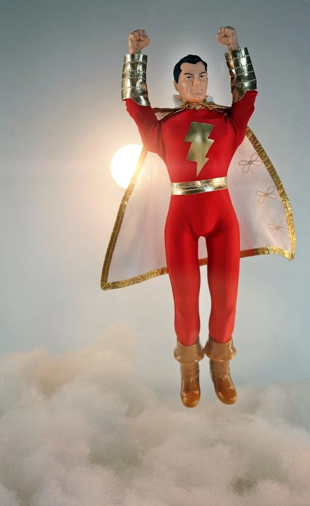 Damaged Package Mego DC Shazam 14" Action Figure 9 Damaged Package Mego DC Shazam 14" Action Figure