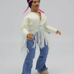 Mego Music Jimi Hendrix - Woodstock With Flocked Hair 8