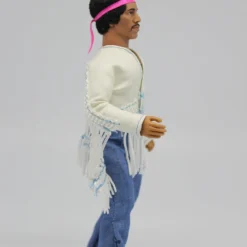 Clearance Damaged Package Damaged Package Mego Music Jimi Hendrix - Woodstock With Flocked Hair 8