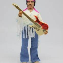 Mego Music Jimi Hendrix - Woodstock With Flocked Hair 8