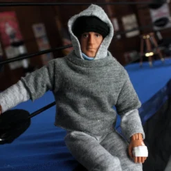 Damaged Package ZLC MEGO Exclusive Rocky Balboa In Training Sweatsuit 8