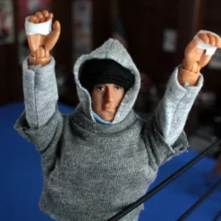 Damaged Package ZLC MEGO Exclusive Rocky Balboa In Training Sweatsuit 8