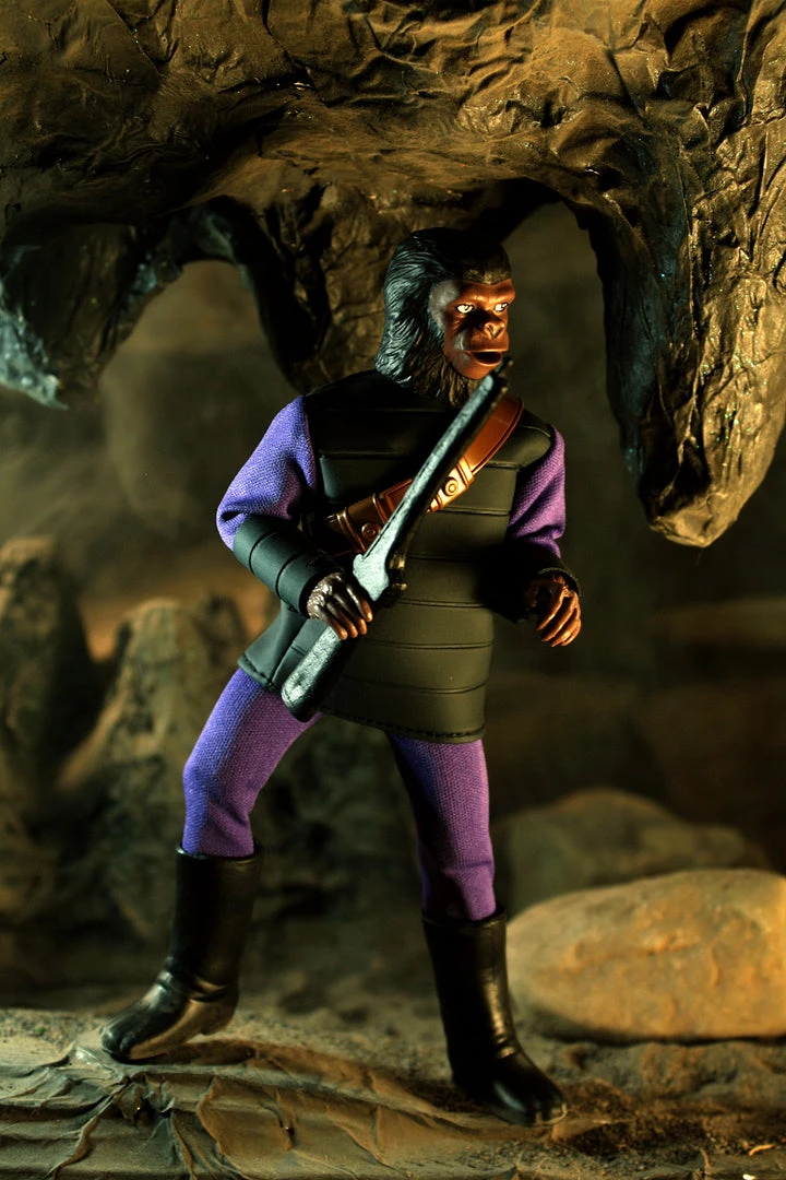 Mego Planet Of The Apes Wave 14 - Soldier Ape With Black Bandolier 8" Action Figure All Mego 16 Mego Planet Of The Apes Wave 14 - Soldier Ape With Black Bandolier 8" Action Figure All Mego