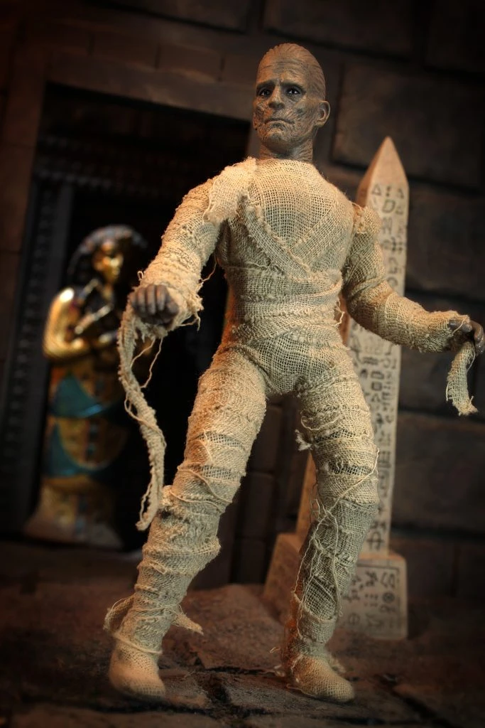 Damaged Package Mego Horror Wave 13 - Universal Monsters The Mummy 8" Action Figure Clearance Damaged Package 7 Damaged Package Mego Horror Wave 13 - Universal Monsters The Mummy 8" Action Figure Clearance Damaged Package
