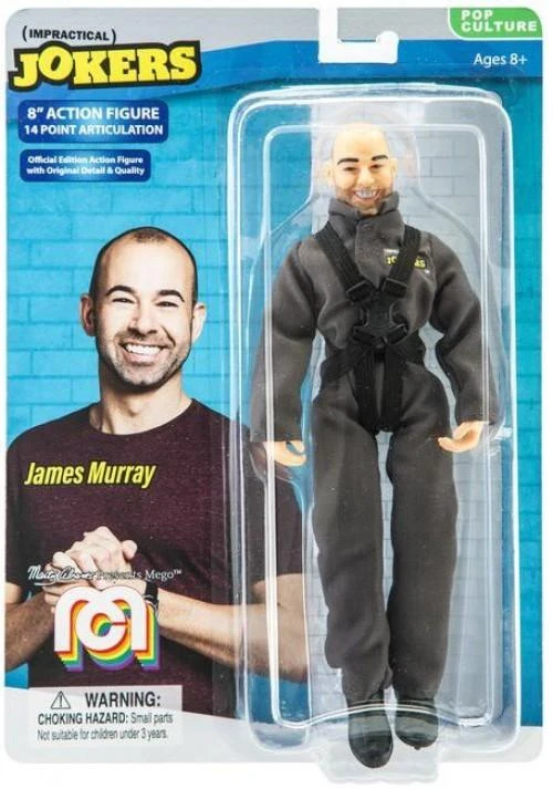 Mego Impractical Jokers Pop Culture Joe, James, Sal & Brian Set Of 4 - 8" Action Figures All Mego 6 Mego Impractical Jokers Pop Culture Joe, James, Sal & Brian Set Of 4 - 8" Action Figures All Mego