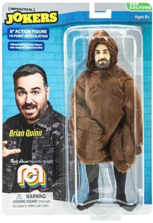 Mego Impractical Jokers Pop Culture Joe, James, Sal & Brian Set Of 4 - 8" Action Figures All Mego 4 Mego Impractical Jokers Pop Culture Joe, James, Sal & Brian Set Of 4 - 8" Action Figures All Mego