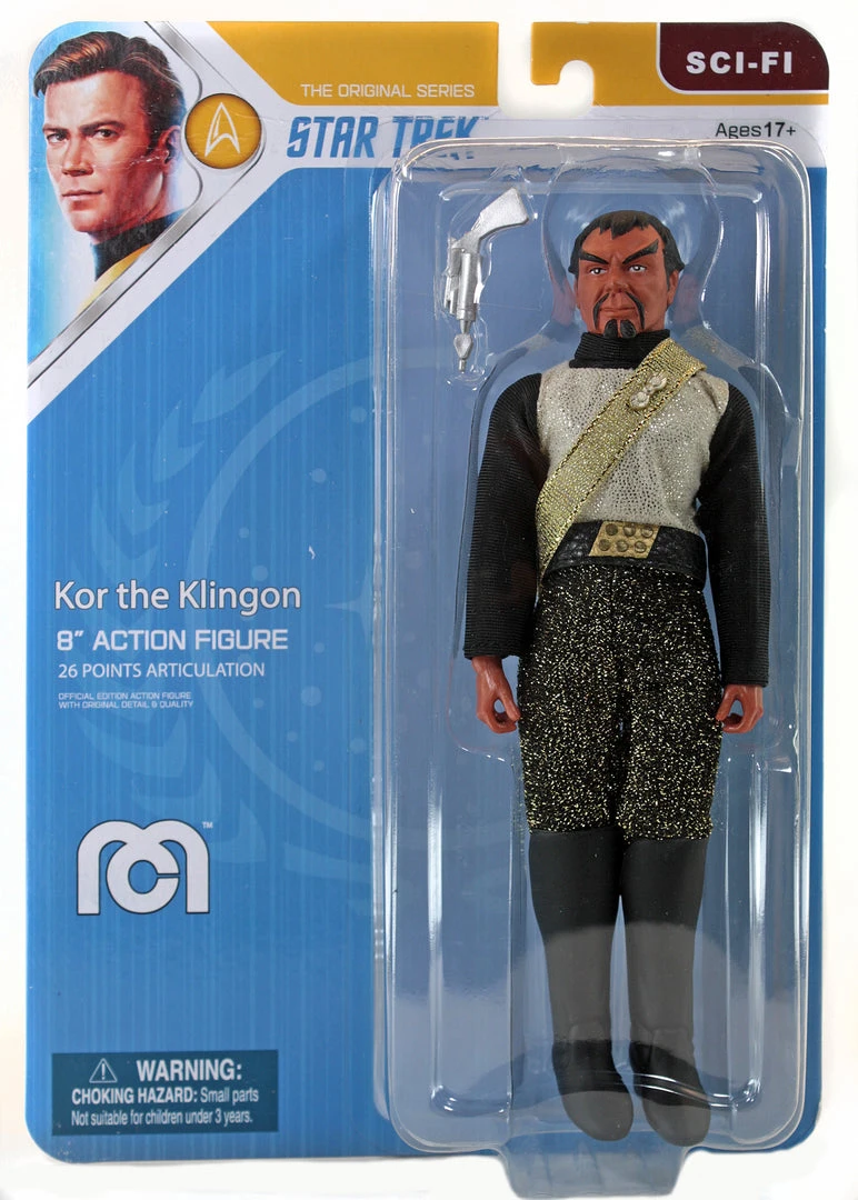 Mego Star Trek Wave 15 - Kor The Klingon (Variant) 8" Action Figure All Mego 4 Mego Star Trek Wave 15 - Kor The Klingon (Variant) 8" Action Figure All Mego